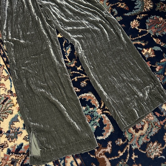 NWT Double D Ranch Velvet Pants in Silvered Sleigh - Picture 5 of 11